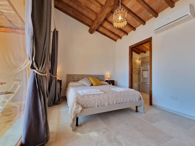 Comfort Double Basement room with view
