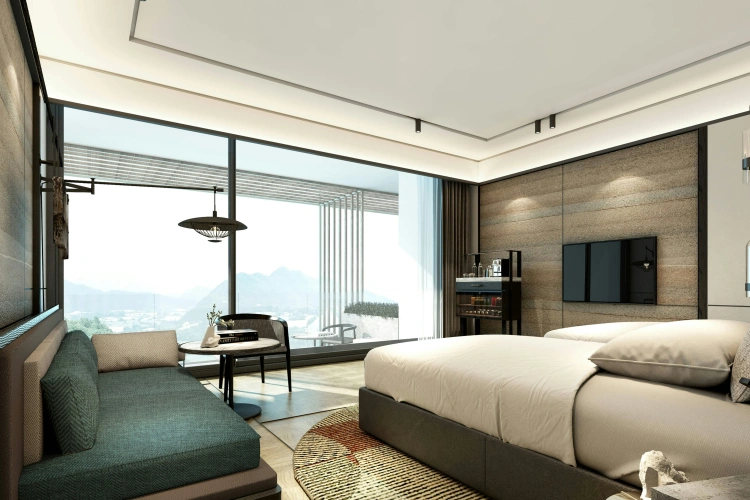 Guest rooms