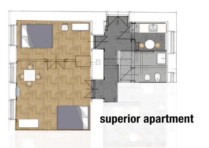 2 Bedrooms Superior Apartment