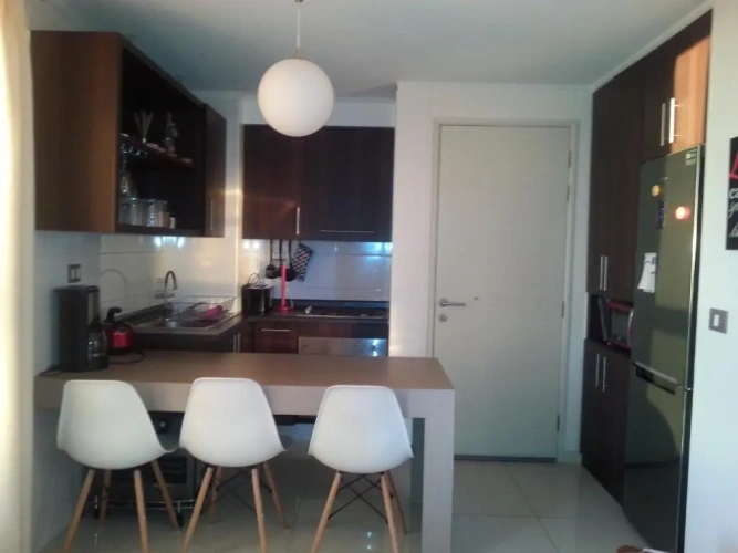 Apartment with balcony and with view