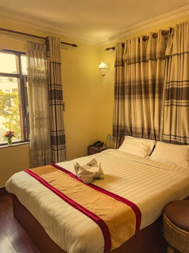 Deluxe Double room with balcony and with city view