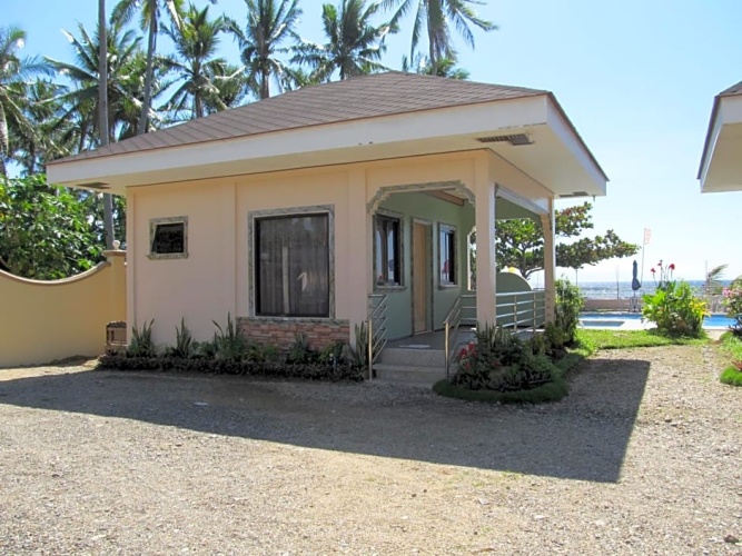 Cottage with balcony and with view