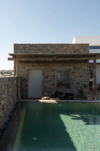 Luxury Cottage with balcony and with pool view