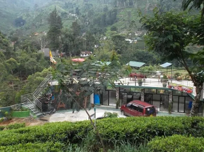 Outside