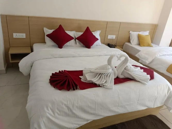 Deluxe Double room with mountain view
