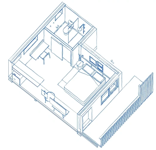 Standard Double room with balcony