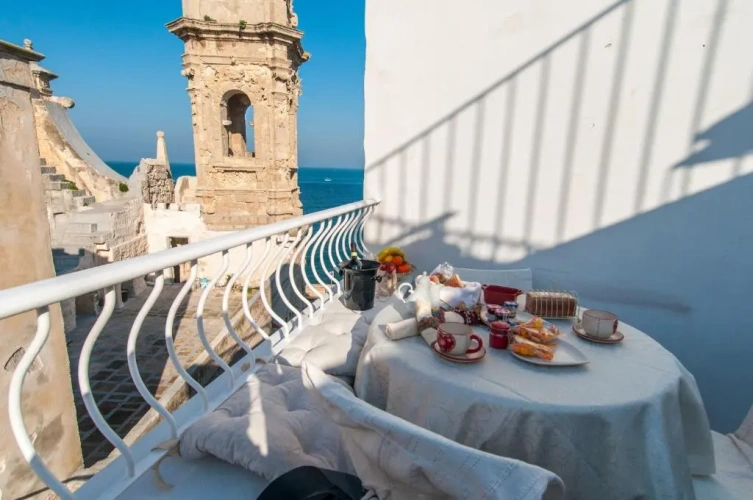 Standard Double room with partial sea view