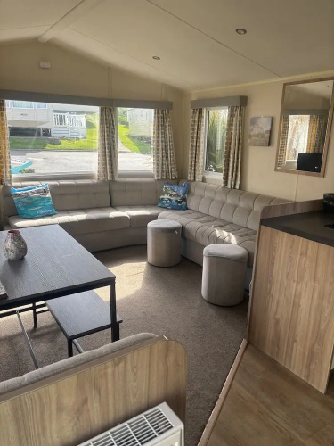 Newquay Bay Park 3-bed Caravan, Sleeps 6