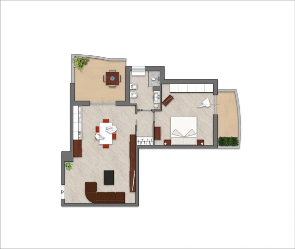 1 Bedroom Luxury Apartment