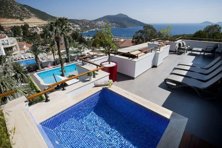 Penthouse Suite with balcony and with view