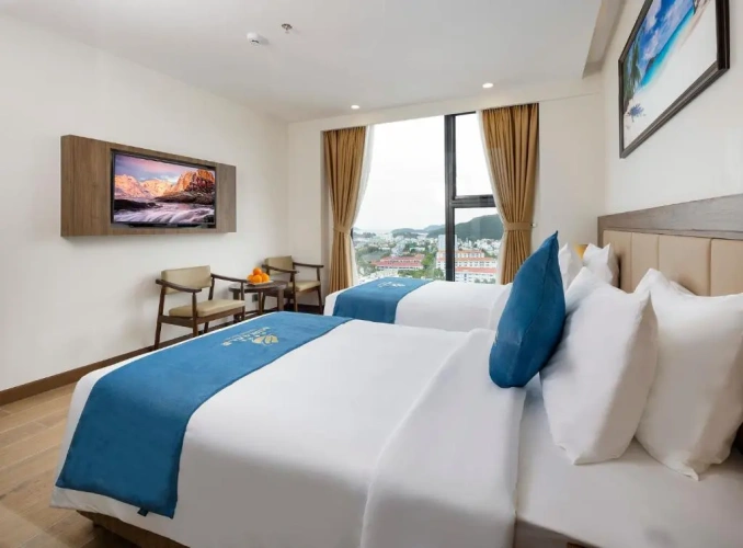 Deluxe Double room with city view