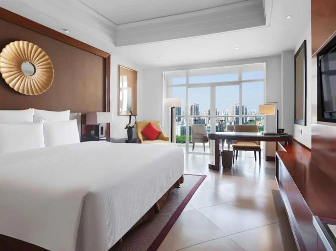 Deluxe Double room with balcony and with sea view