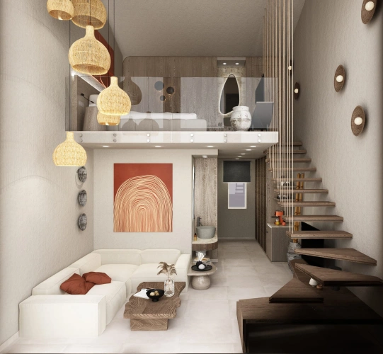 Duplex Suite with partial sea view