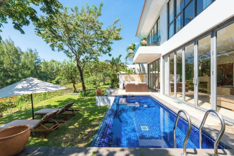 3 Bedrooms Superior Villa with garden view
