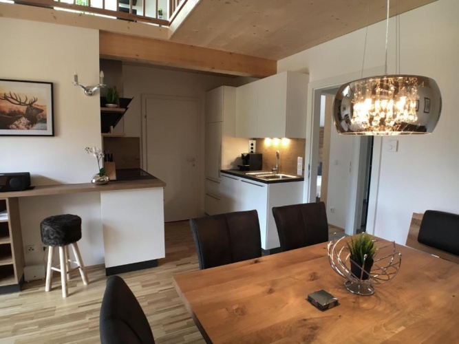 Apartment with mountain view