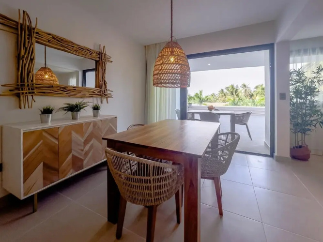 Beach Vacation at This Modern Apartment