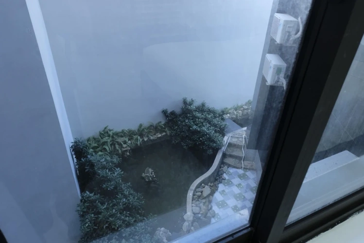 Economy Double room with balcony and with garden view