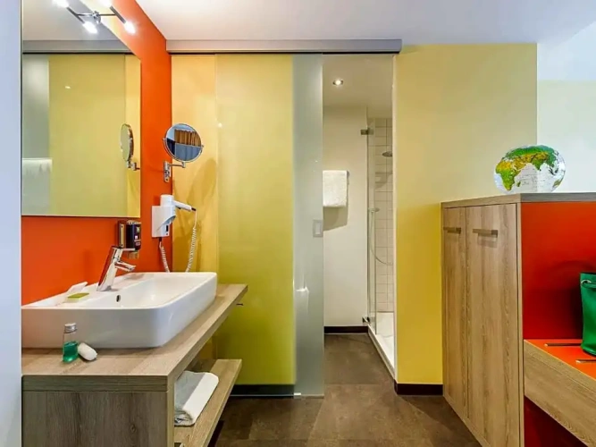 Standard Twin room with balcony and with view