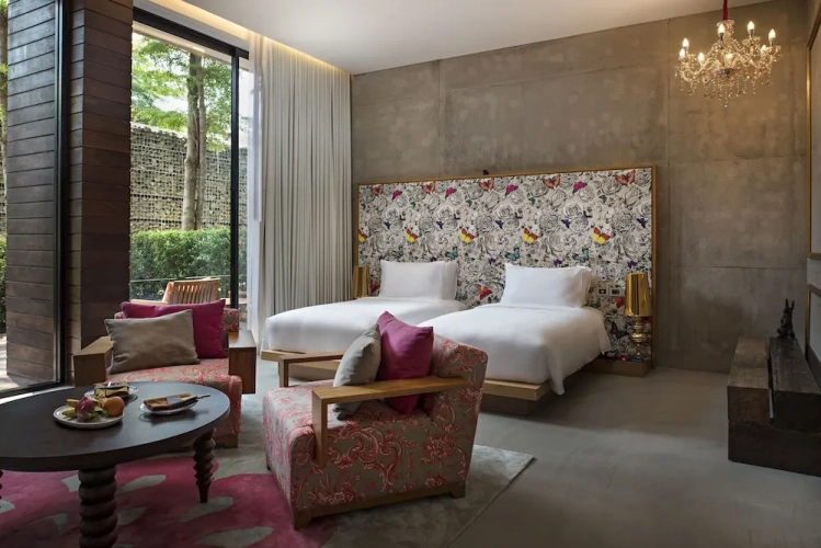 So Comfy Twin room with garden view