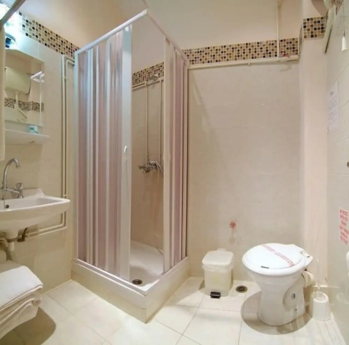 Standard Triple room with balcony and with sea view