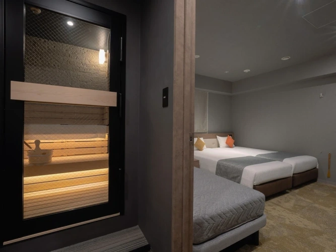 Sauna Twin room