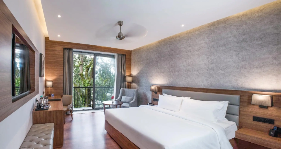 Deluxe Double room with balcony and with lake view