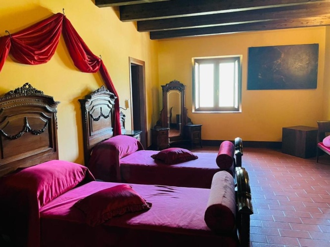 Standard Twin room with mountain view