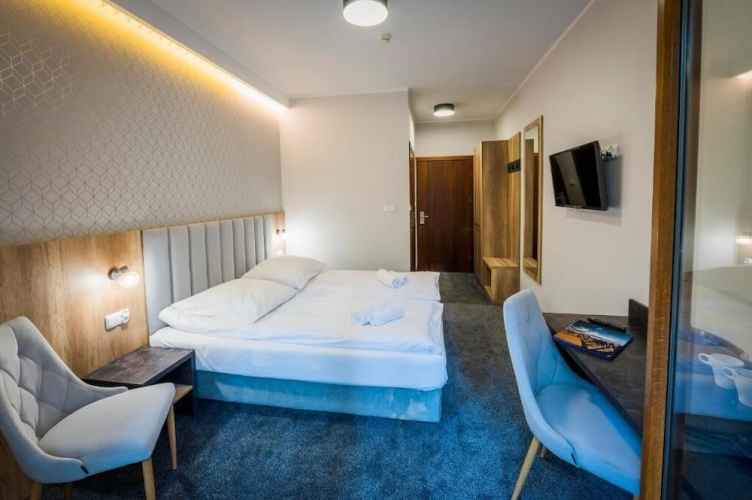 Double room with balcony and with garden view