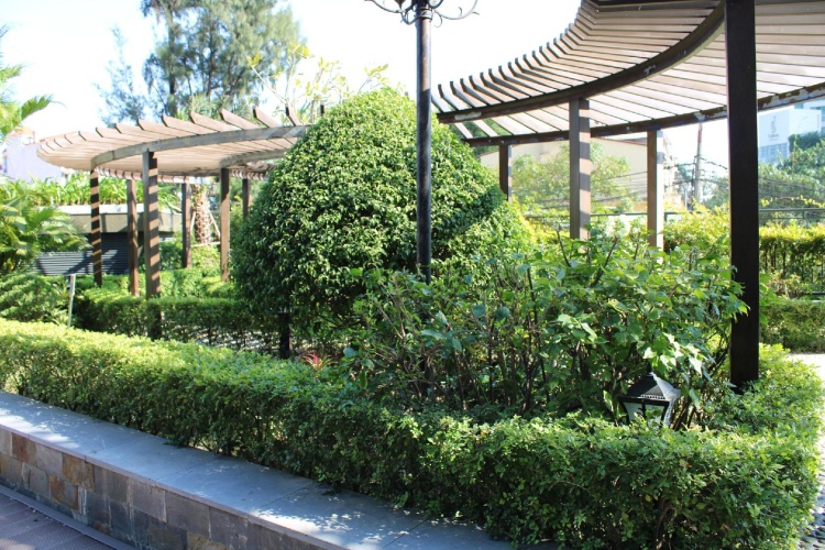 Outside