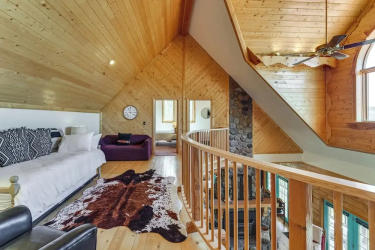 Spacious Angel Fire Cabin w/ Mtn Views & Fire Pit
