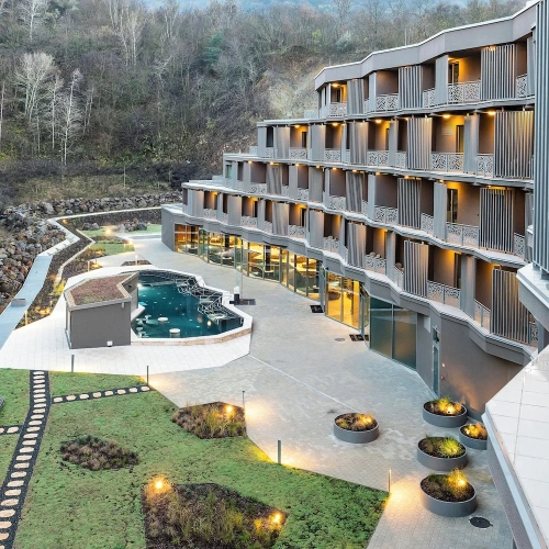 Premium Double room with balcony and with pool view