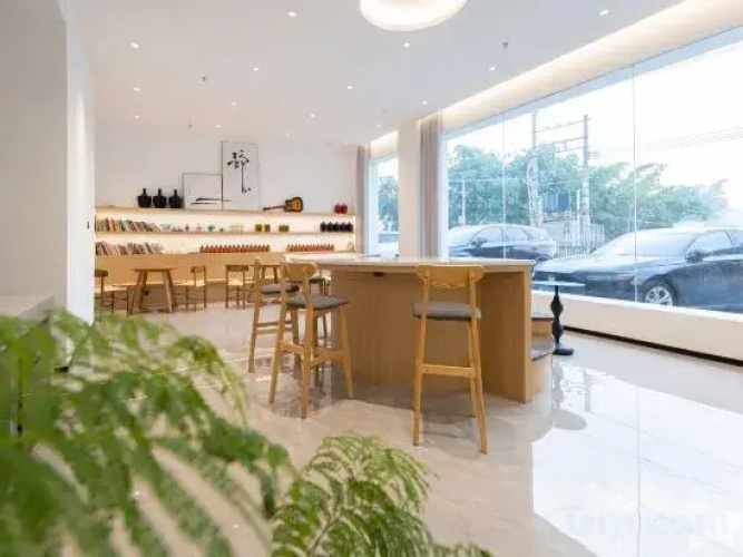 Riverside hostel