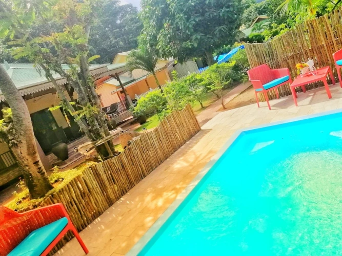 2 Bedrooms Deluxe Bungalow with balcony