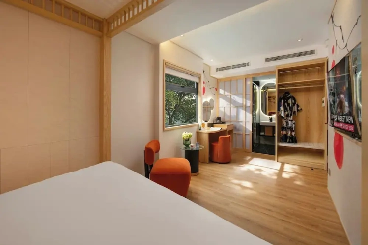 Deluxe Double room with city view