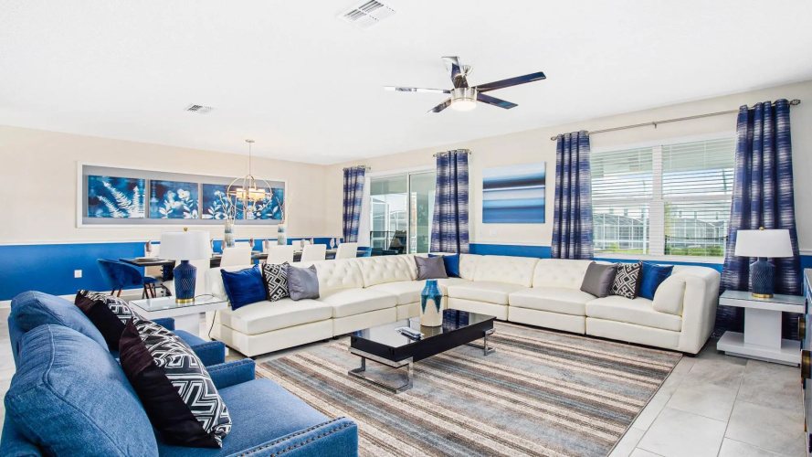 Large Disney Villa With Pool SPA Greenview Back
