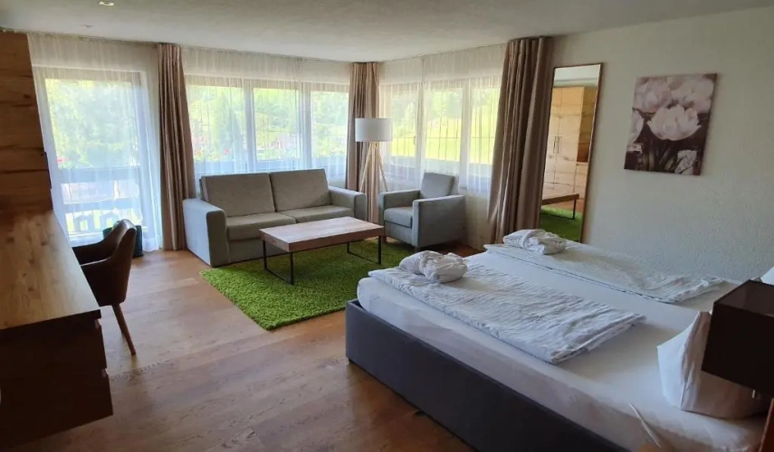 Deluxe Double room with balcony and with view