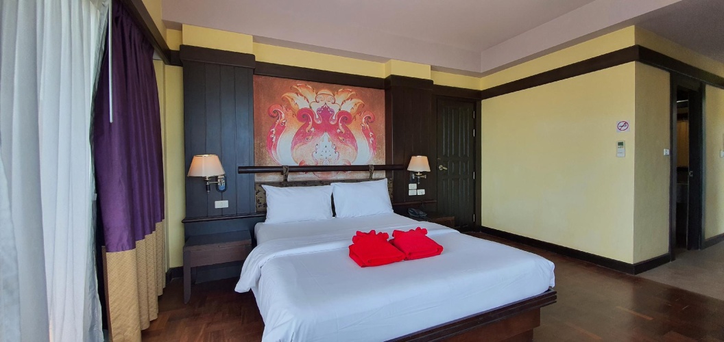 Deluxe Double room with balcony and with view