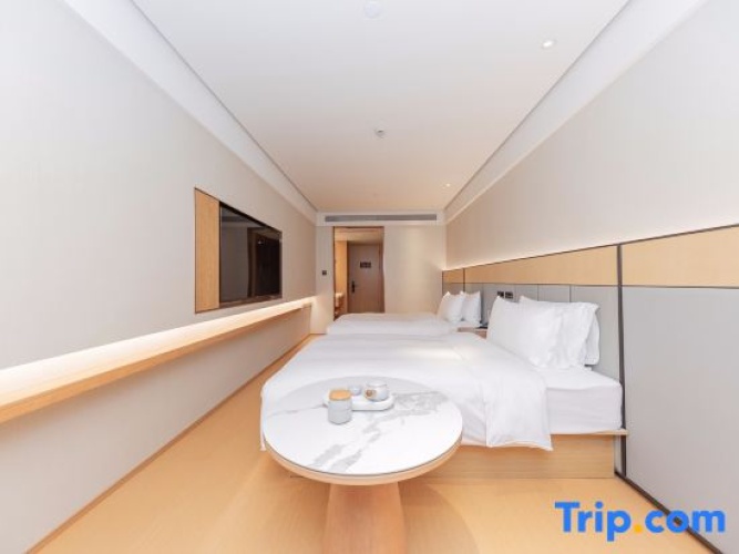 Standard Twin room with street view