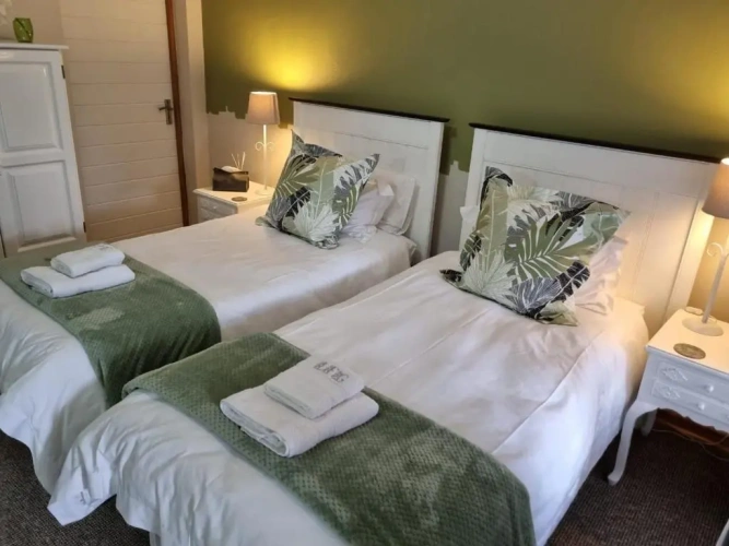 Standard Twin room with garden view