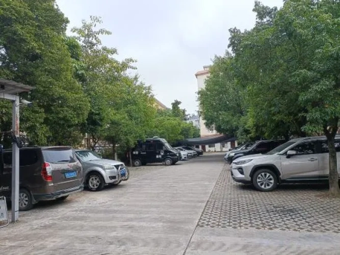 Outside