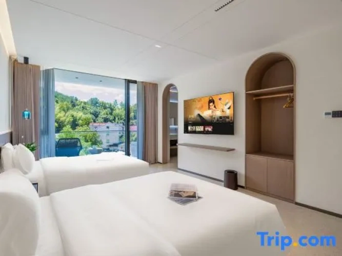 Standard Double room with balcony and with pool view
