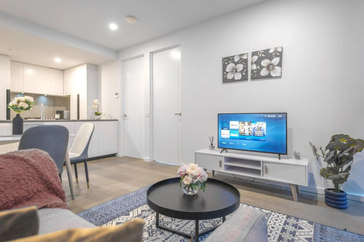 Modern 2BR 1BA apt in MELBOURNE CBD+WIFI