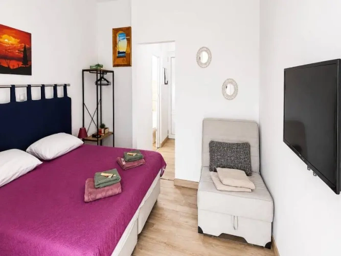 Standard Quadruple room with balcony