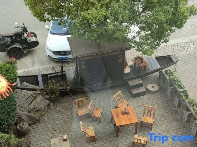 Outside