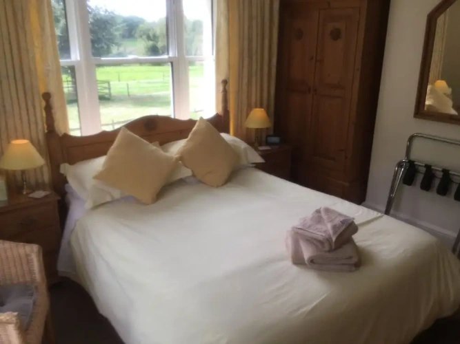 Standard Twin room with garden view