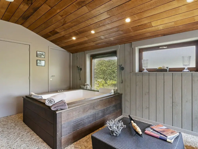 Plush Villa In Westende With Jacuzzi Terrace And Sauna