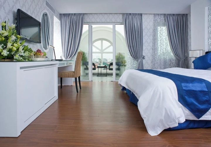 Standard Double room with balcony and with view