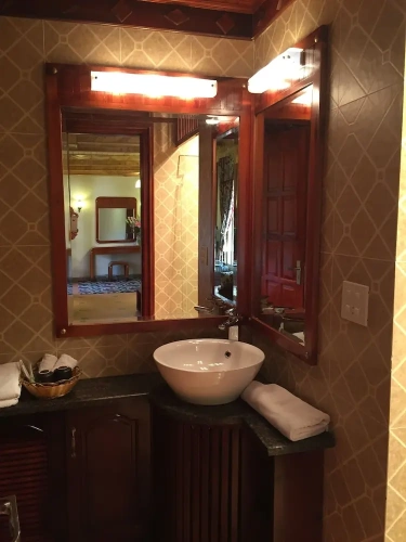 Luxury Double room with balcony and with mountain view