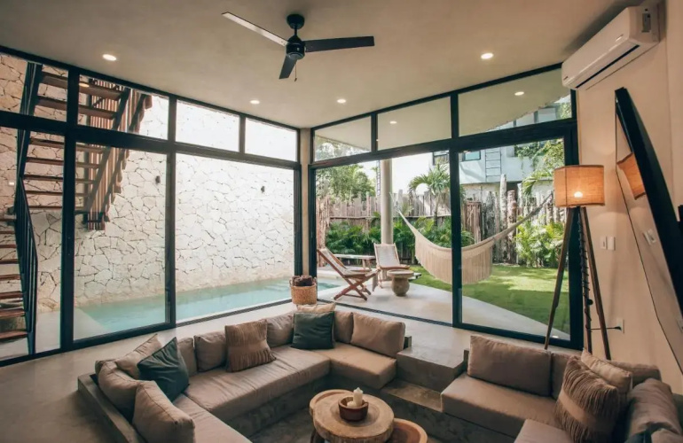 Private Pool Jungle Boho Villa Soona 6A