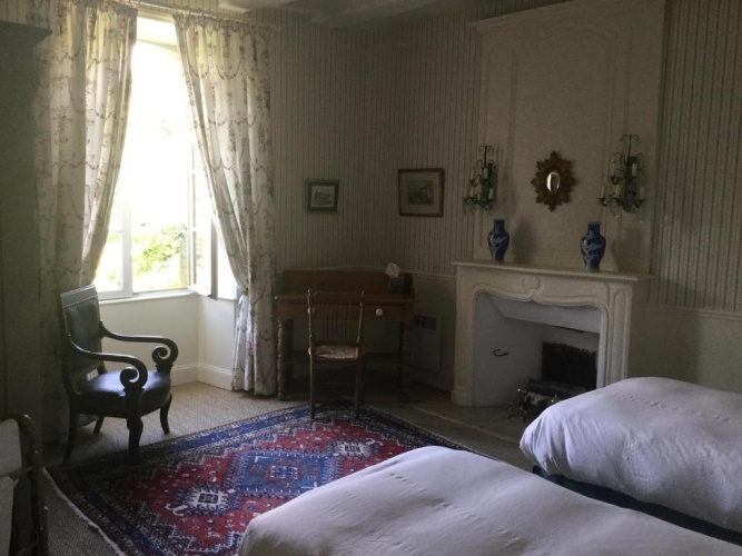 Standard Twin room with garden view